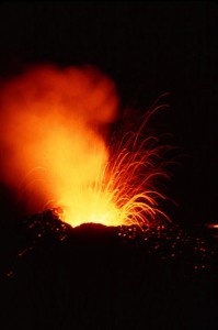 Le Piton de la Fournaise et ses éruptions